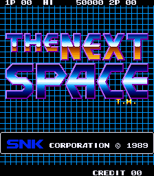 The Next Space Title Screen